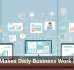 Tech Makes Daily Business Work Easier