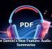 Meet Gemini’s New Feature: Audio PDF Summaries